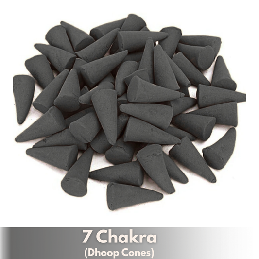 Spiritual Dhoop Cones - 7 Chakra