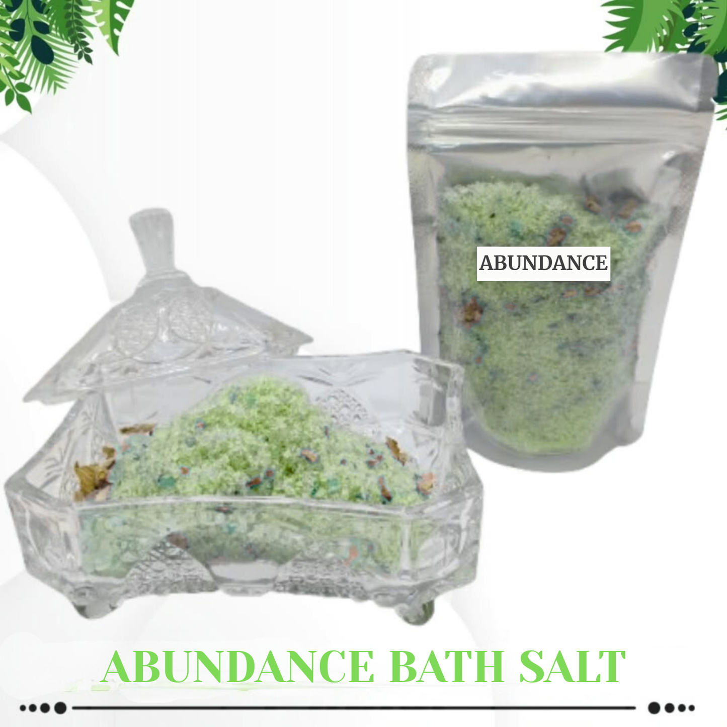 Spiritual Healing Bath Salts - Abundance