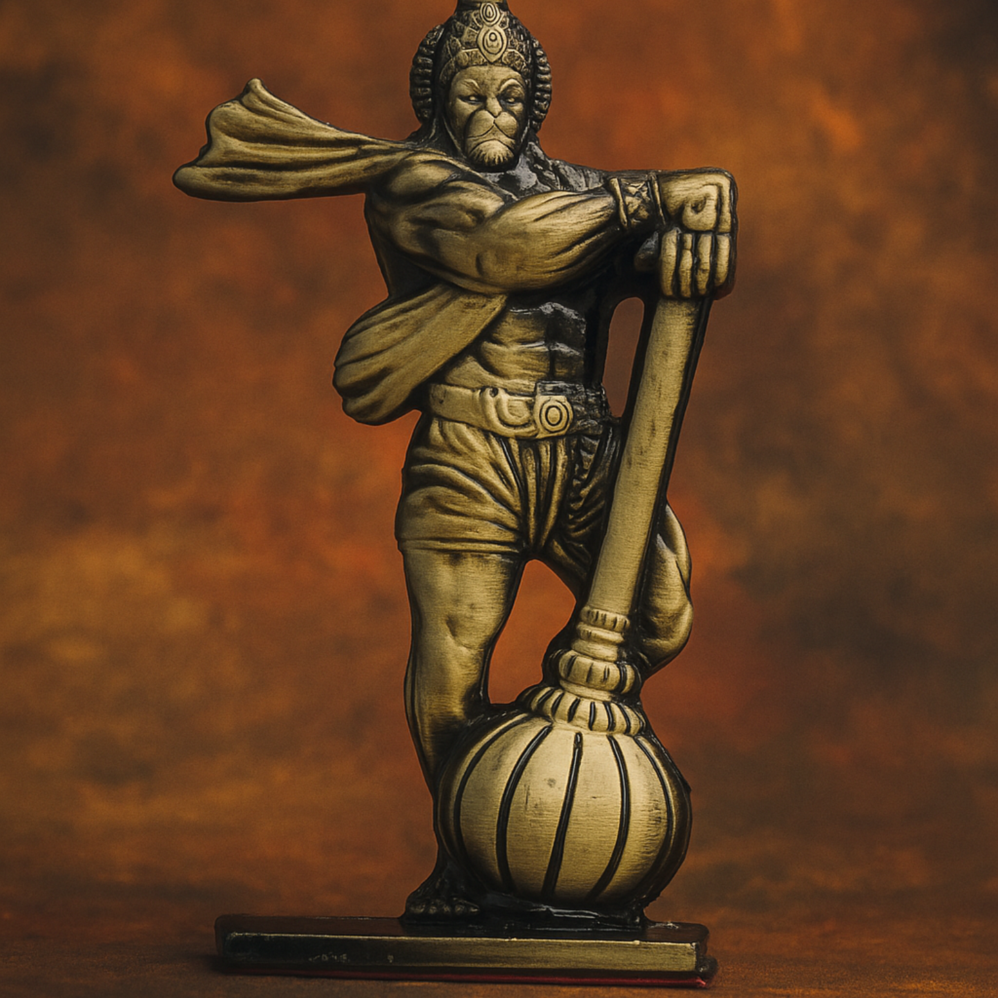 Hanuman Ji car dashboard