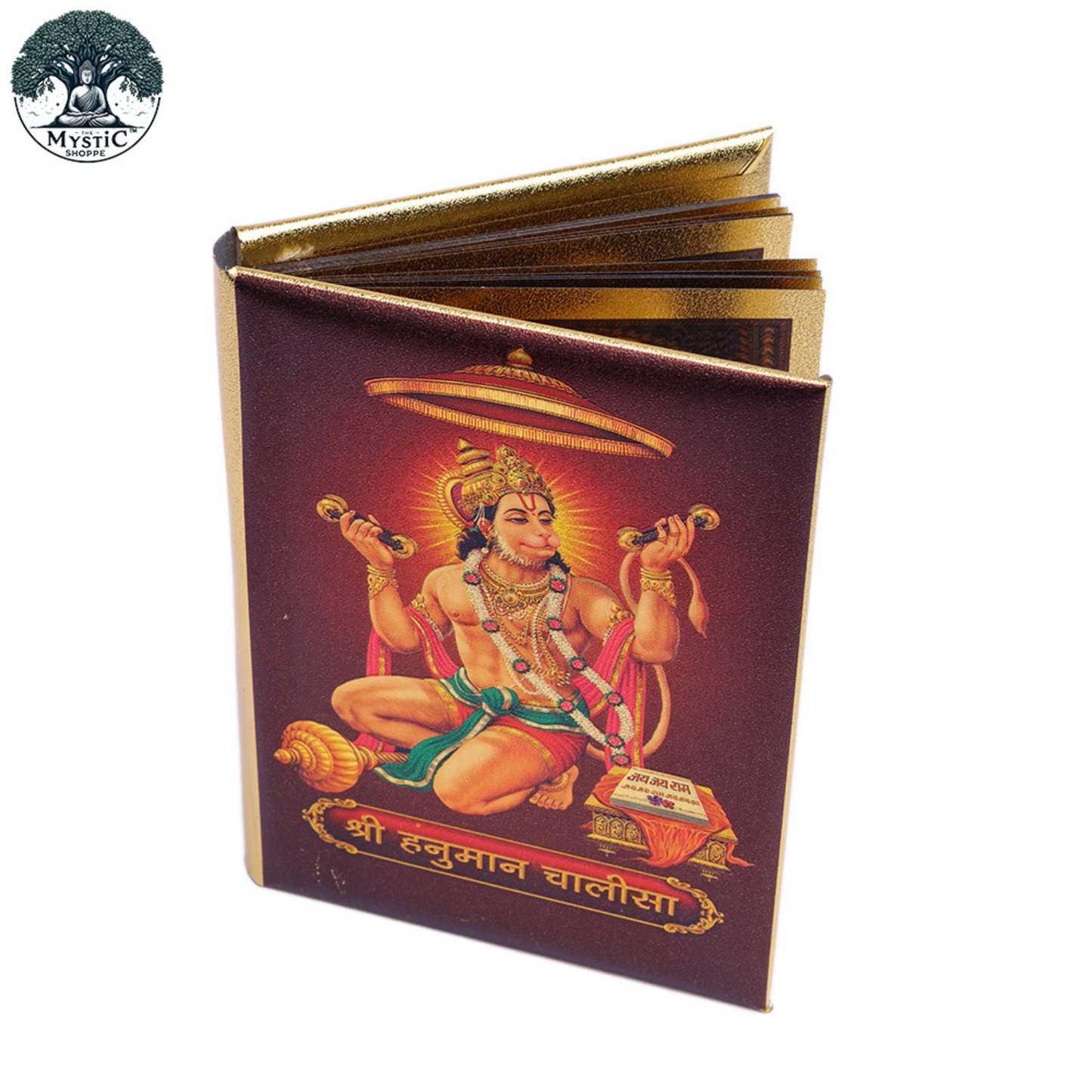 Gold plated pocket size Hanuman chalisa