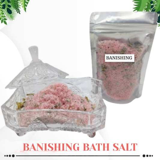 Spiritual Healing Bath Salts -Banishing