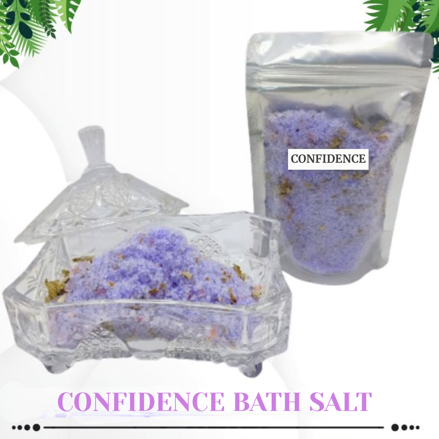Spiritual Healing Bath Salts - confidence