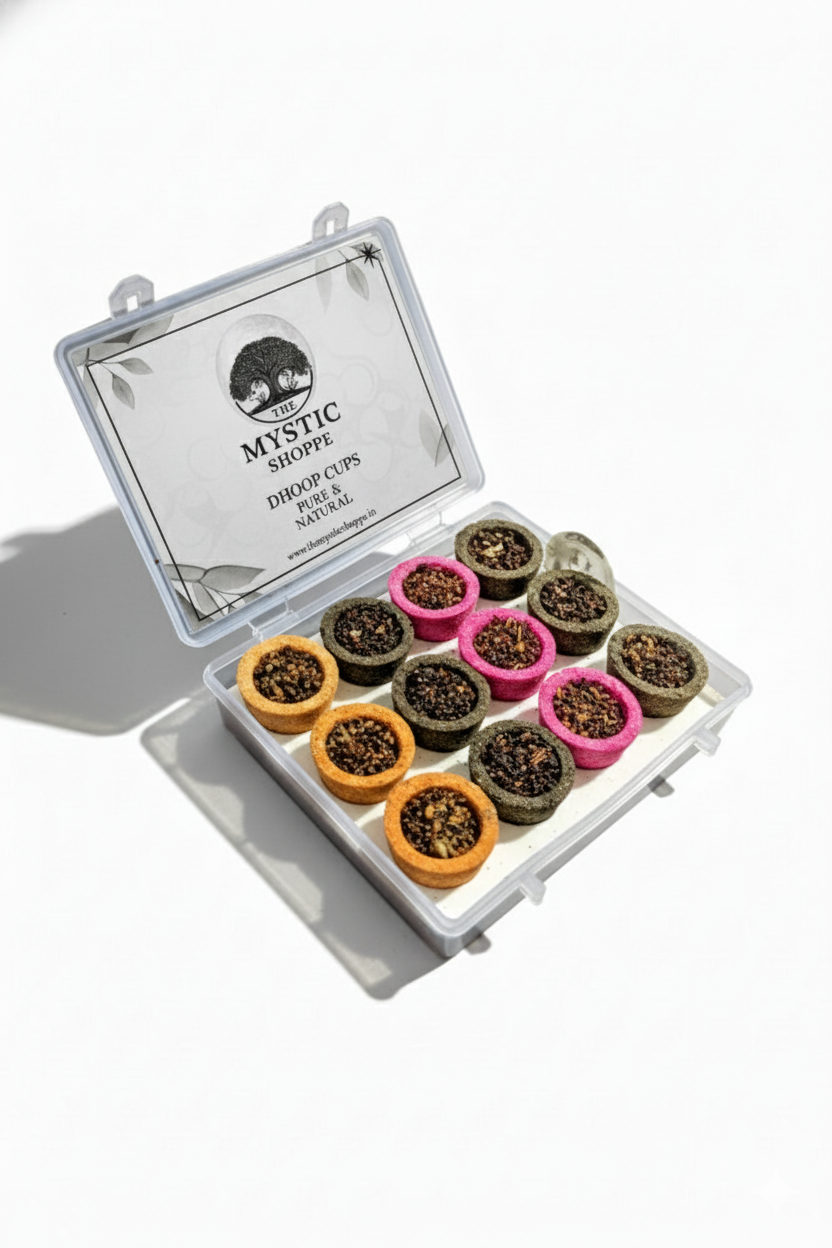 Dhoop cups small mix ( Box of 2)