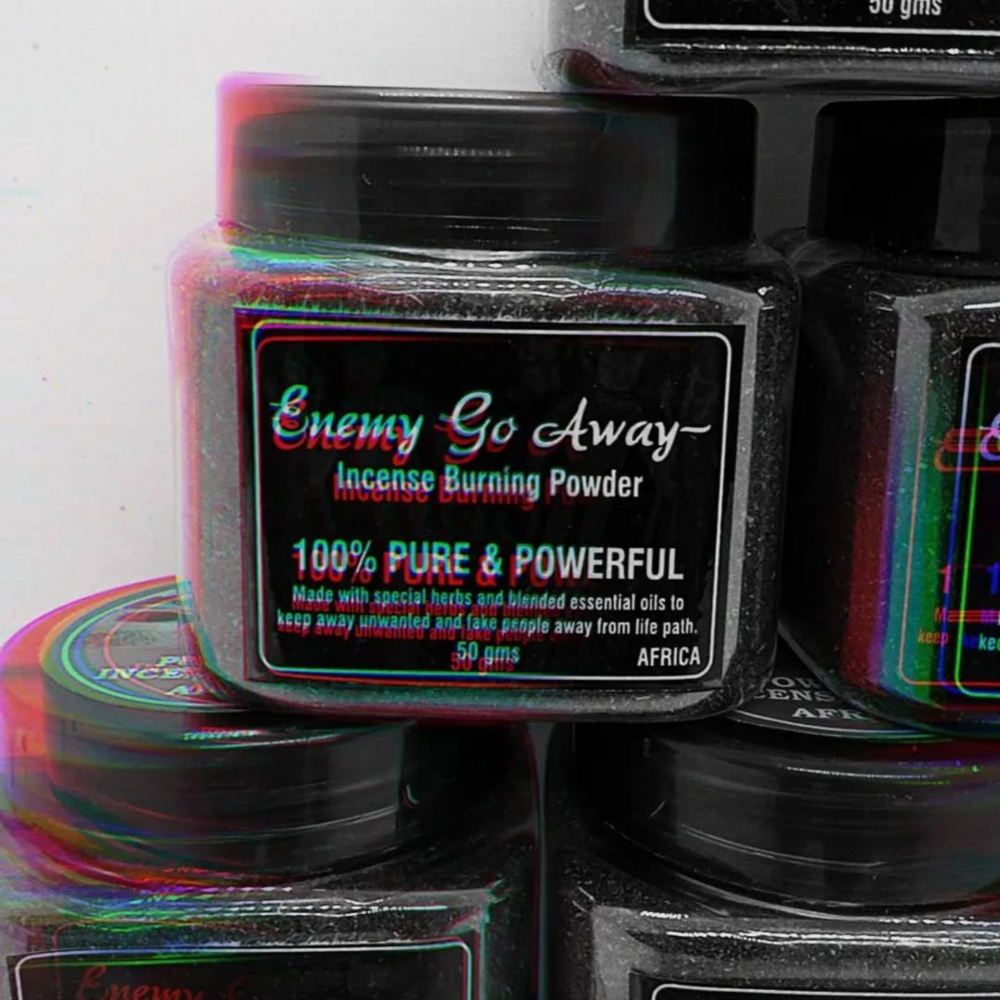 Incense burning powder