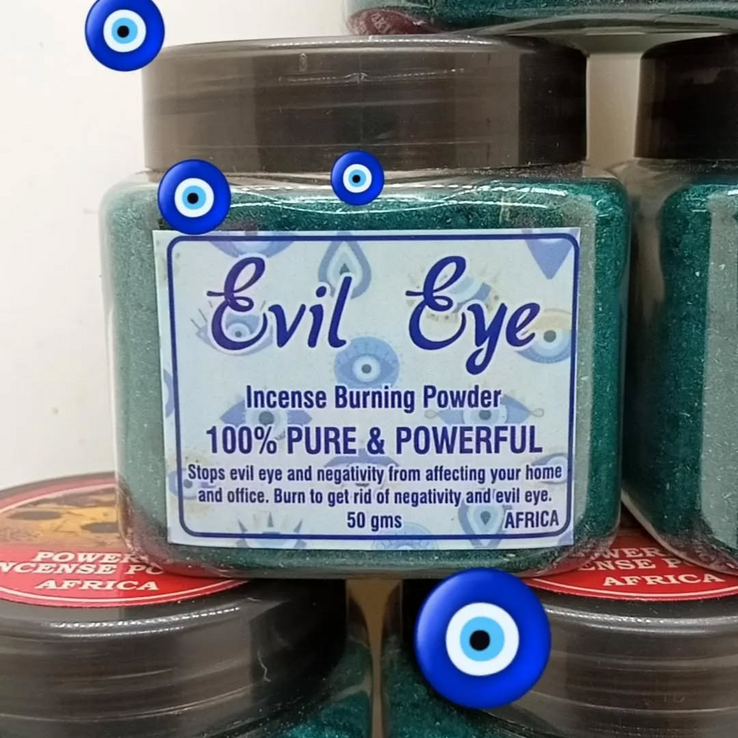 Incense burning powder - Evil eye