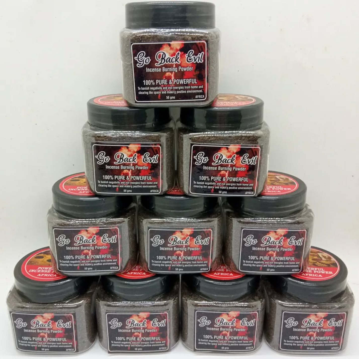 Incense burning powder - Go Back Evil