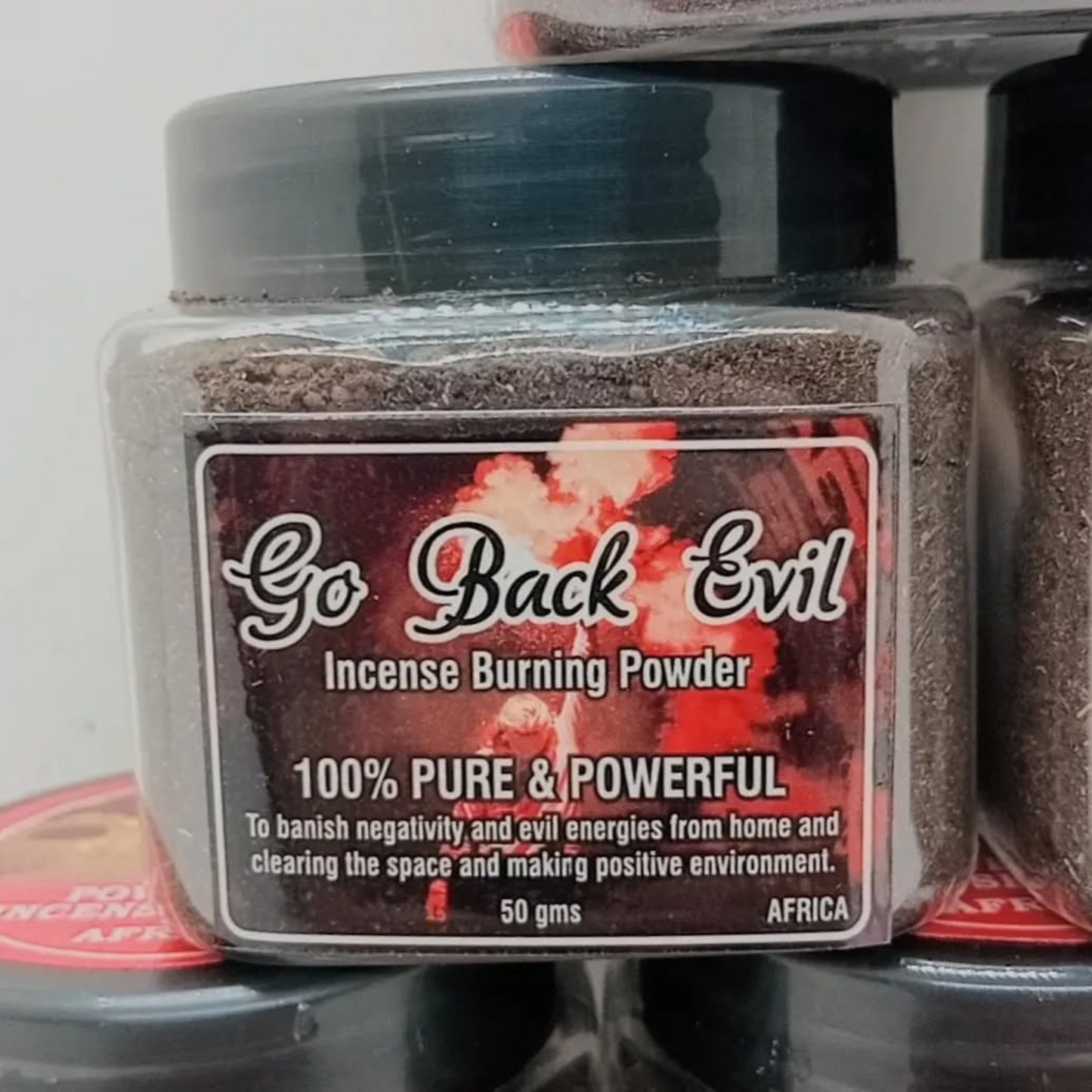 Incense burning powder - Go Back Evil