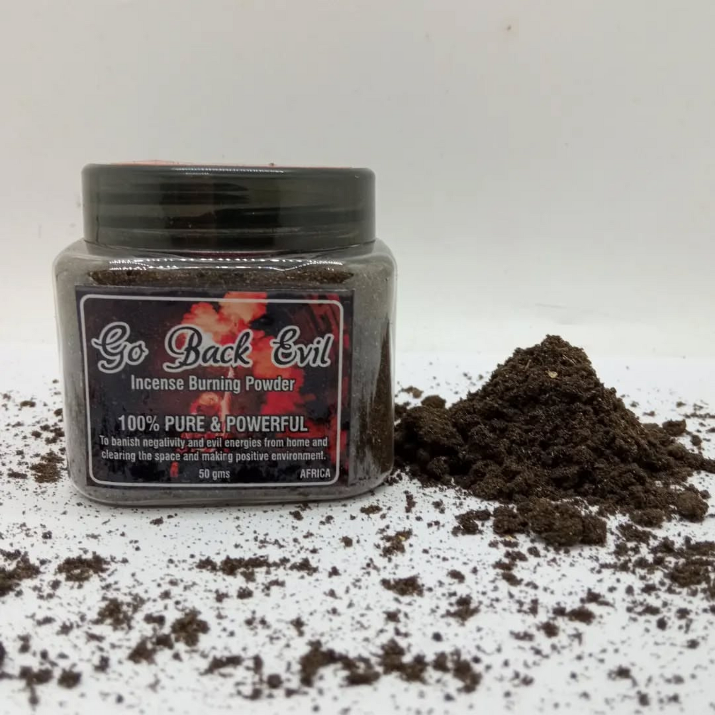 Incense burning powder