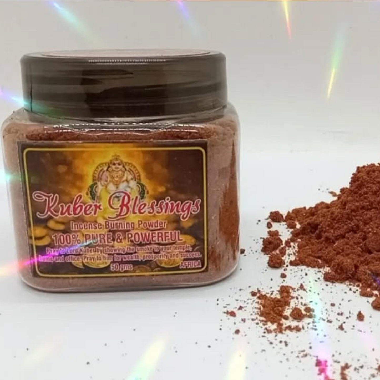 Incense burning powder