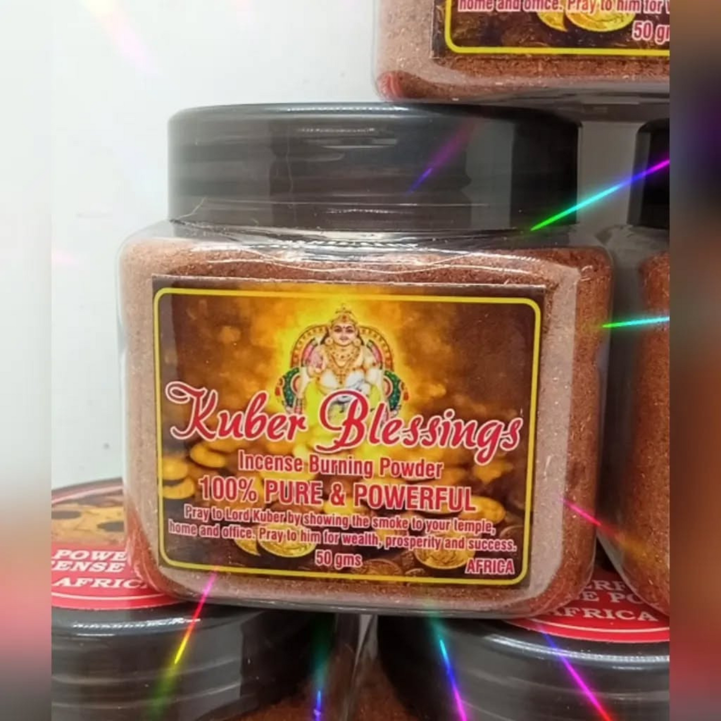 Incense burning powder