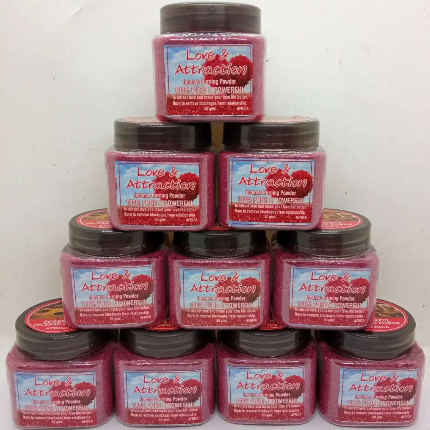 Incense burning powder