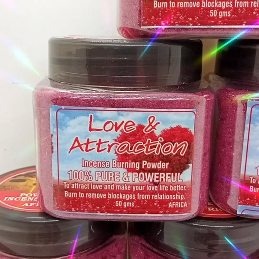 Incense burning powder - Love and Attraction
