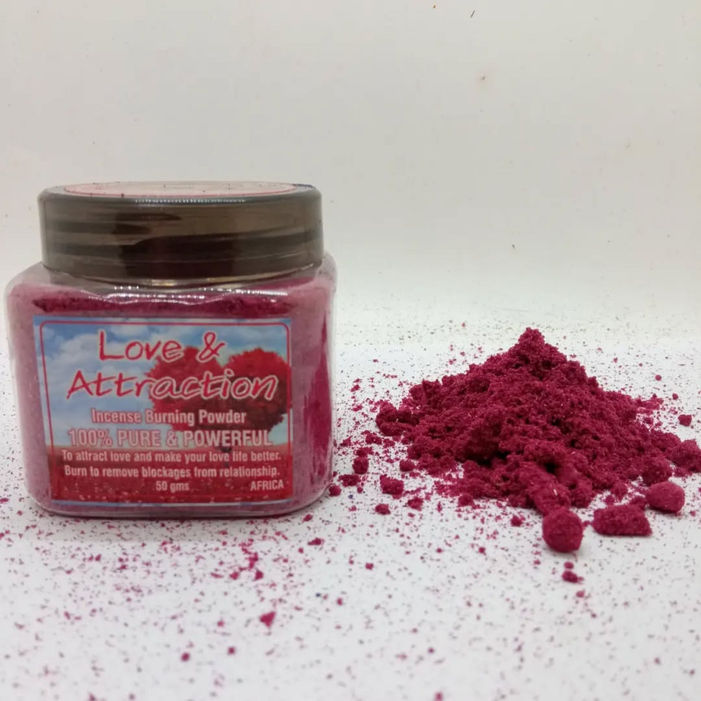 Incense burning powder