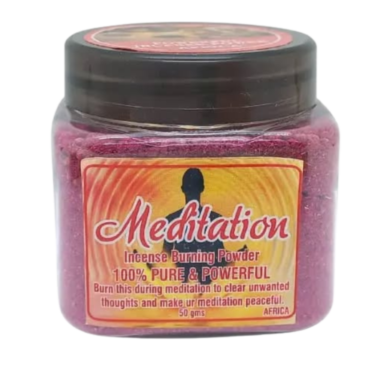 Incense burning powder