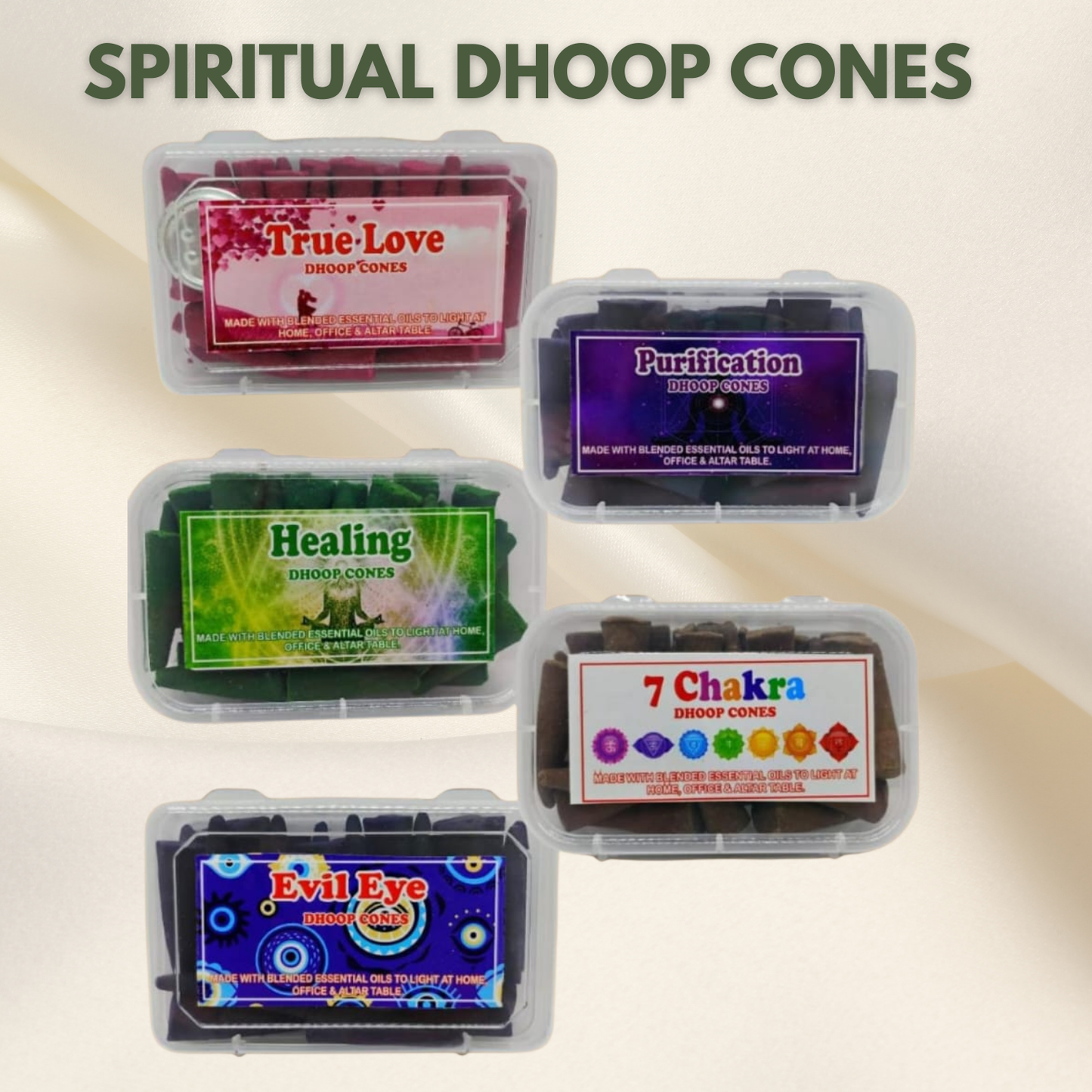 Spiritual Dhoop Cones