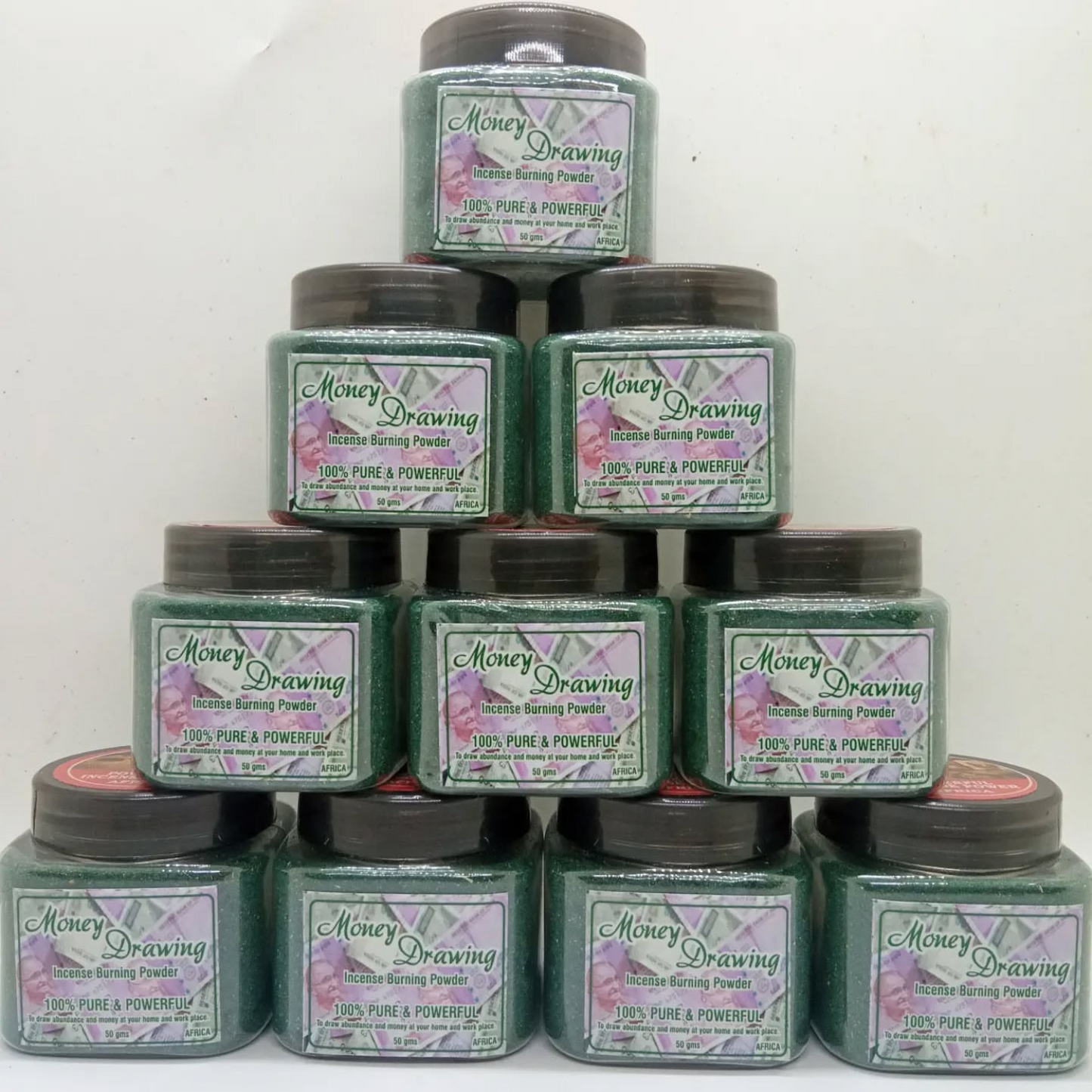 Incense burning powder