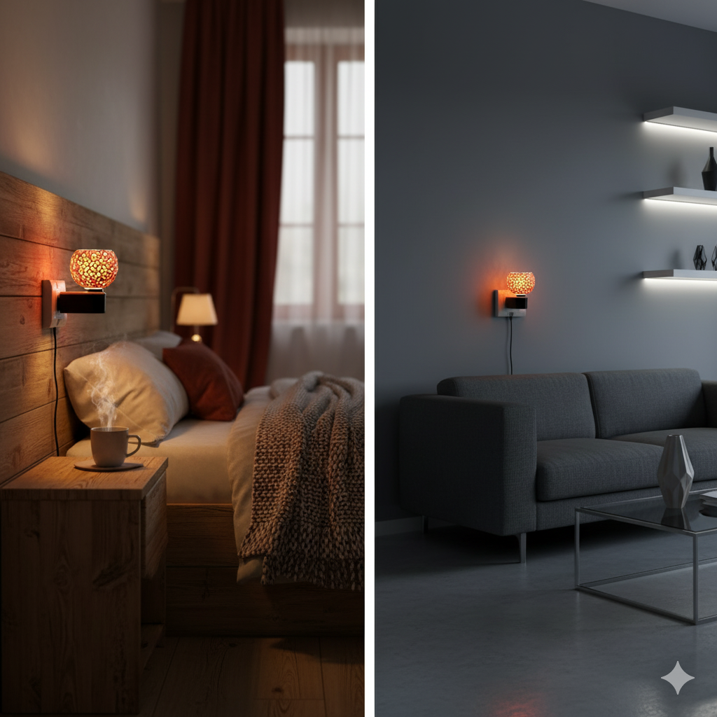 Night Lamp With All Out And Kapoor Dani