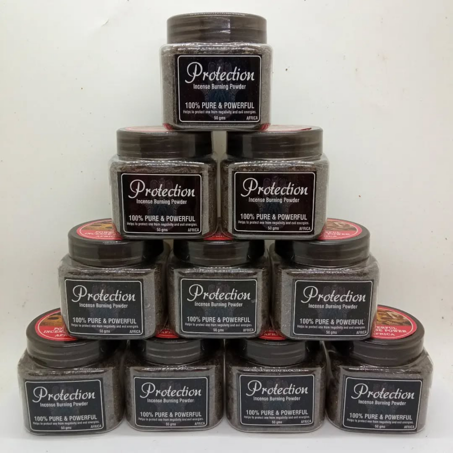 Incense burning powder - Protection