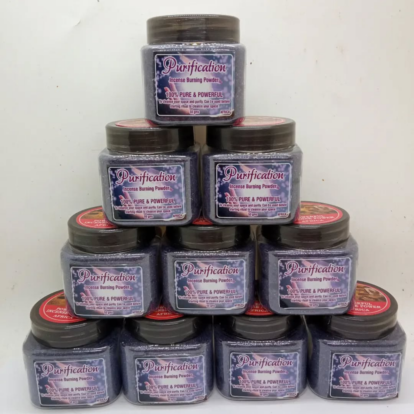 Incense burning powder - Purification