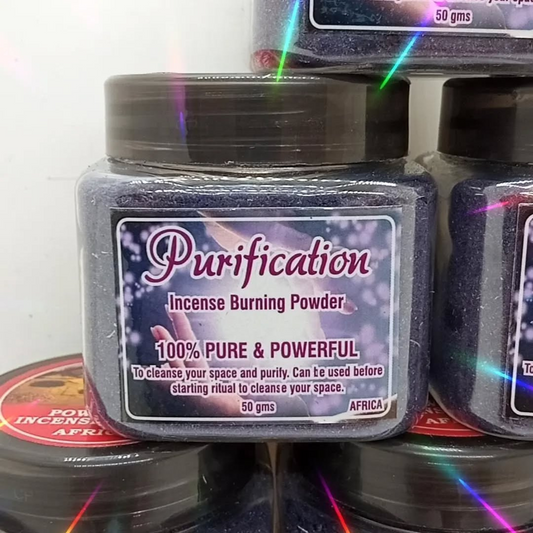 Incense burning powder - Purification